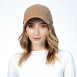 Бейсболка з регулятором жіноча вовна бежева ЕМІЛІЯ 564-190, фото 5