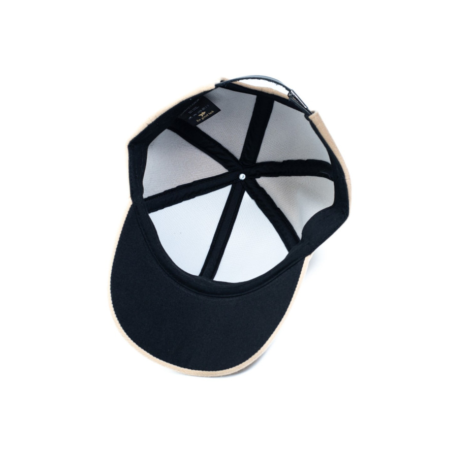 Бейсболка з регулятором жіноча кашемір бежева ШЕР 564-251, фото 3