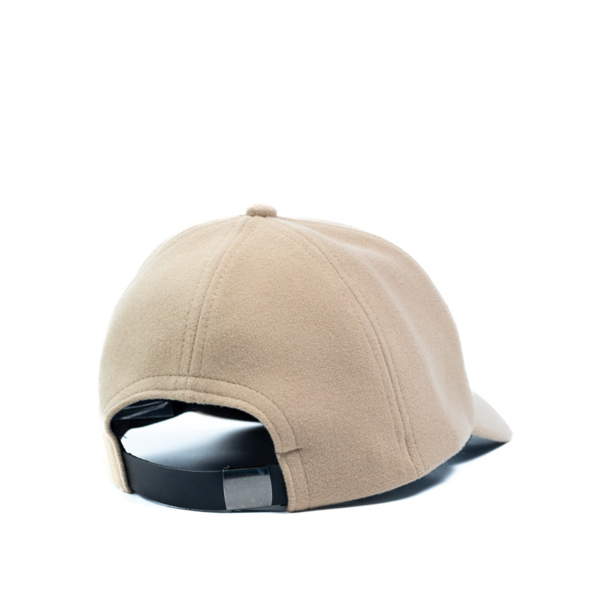 Бейсболка з регулятором жіноча кашемір бежева ШЕР 564-251, фото 2