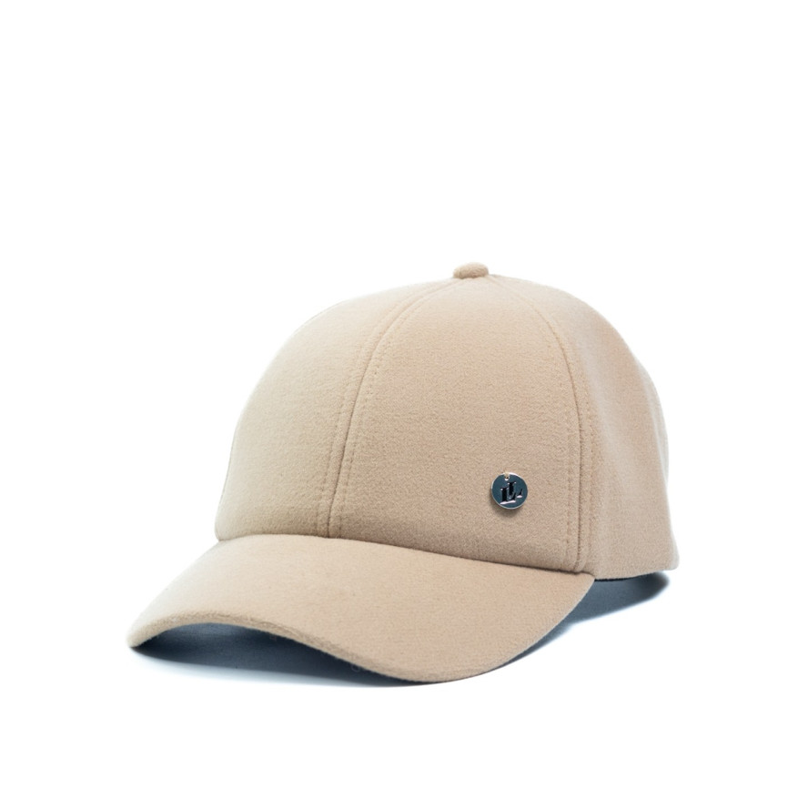 Бейсболка з регулятором жіноча кашемір бежева ШЕР 564-251, фото 1