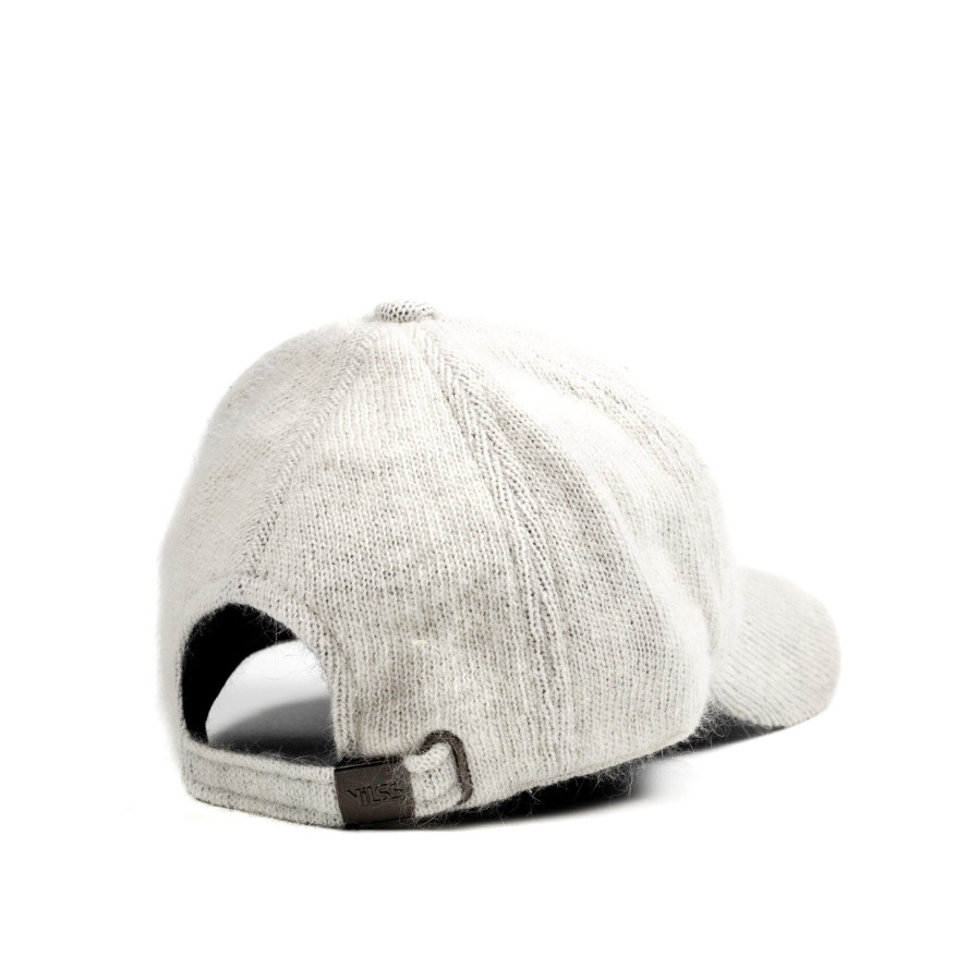 Бейсболка з регулятором жіноча ангора молочна ЕЛЬЗАРА 591-929, фото 2