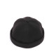 Бейсболка без козирка з регулятором жіноча кашемір чорна ХАСАН 738-454, фото 2