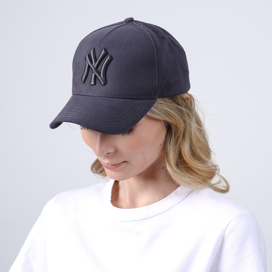 Бейсболка з регулятором жіноча бавовна сіра ДЖОСЛІН 745-629, фото 5