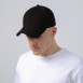 Бейсболка с регулятором мужская хлопок черная ПАУЛО 745-667, фото 5