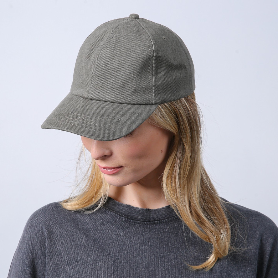 Бейсболка з регулятором жіноча котон хакі РЕККО 761-414, фото 5