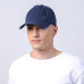 Бейсболка з регулятором чоловіча котон синя АЛІО 766-211, фото 4