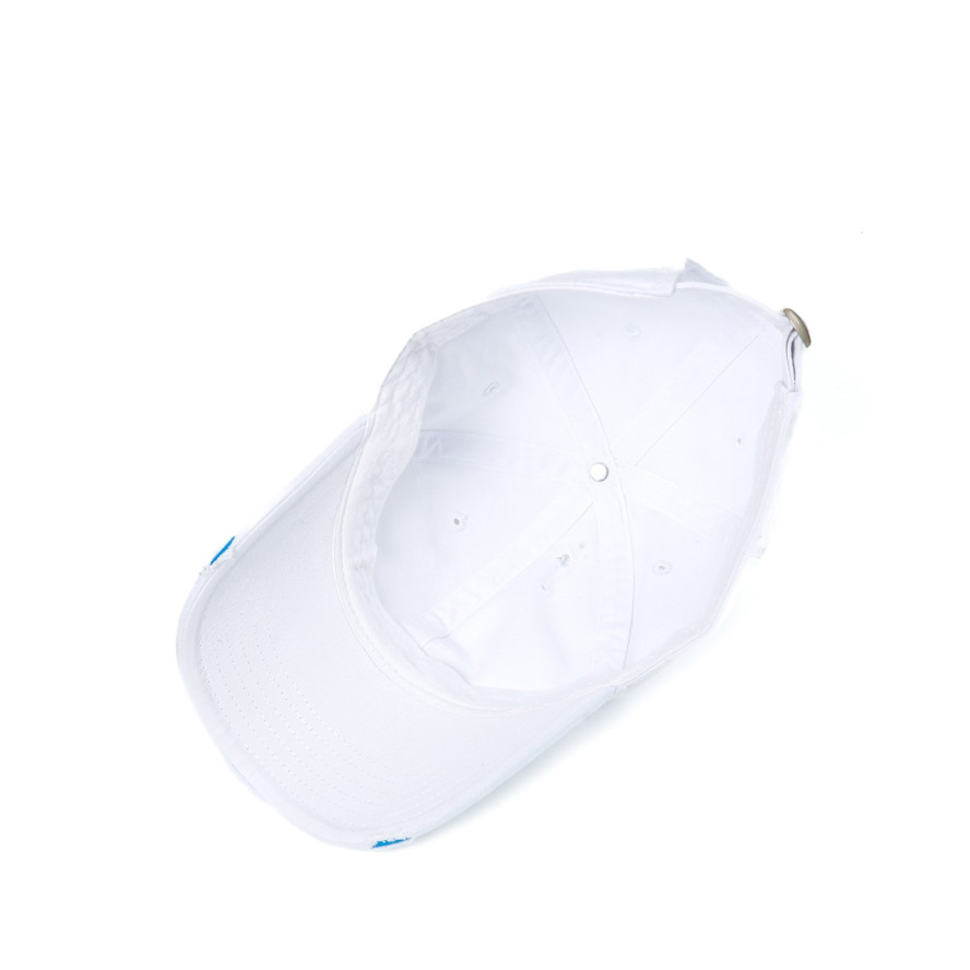 Бейсболка з регулятором жіноча котон біла АЛІО 766-242, фото 3
