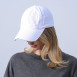 Бейсболка з регулятором жіноча котон біла АЛІО 766-242, фото 5