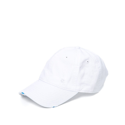 Бейсболка з регулятором чоловіча котон біла АЛІО 766-242 Бейсболка з регулятором чоловіча котон біла АЛІО 766-242