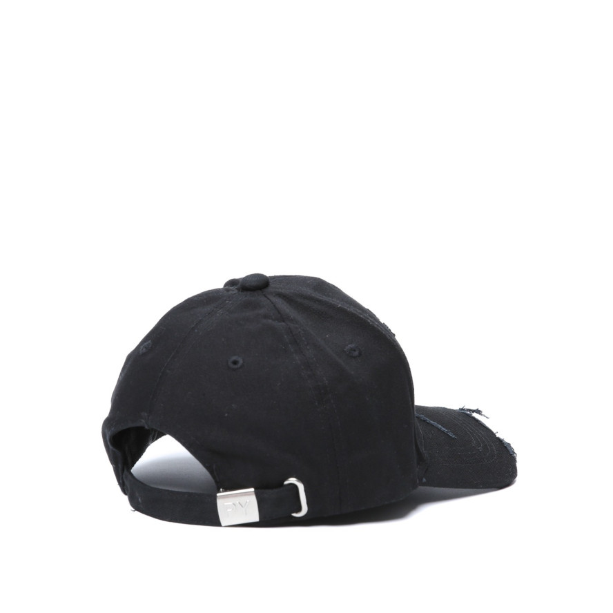 Бейсболка з регулятором чоловіча котон чорна РОНДО 767-164, фото 2