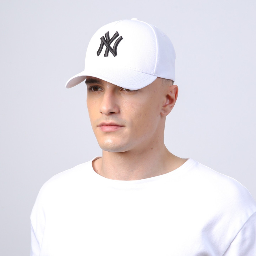 Бейсболка с регулятором мужская хлопок белая ДЖОСЛИН 810-228, фото 4