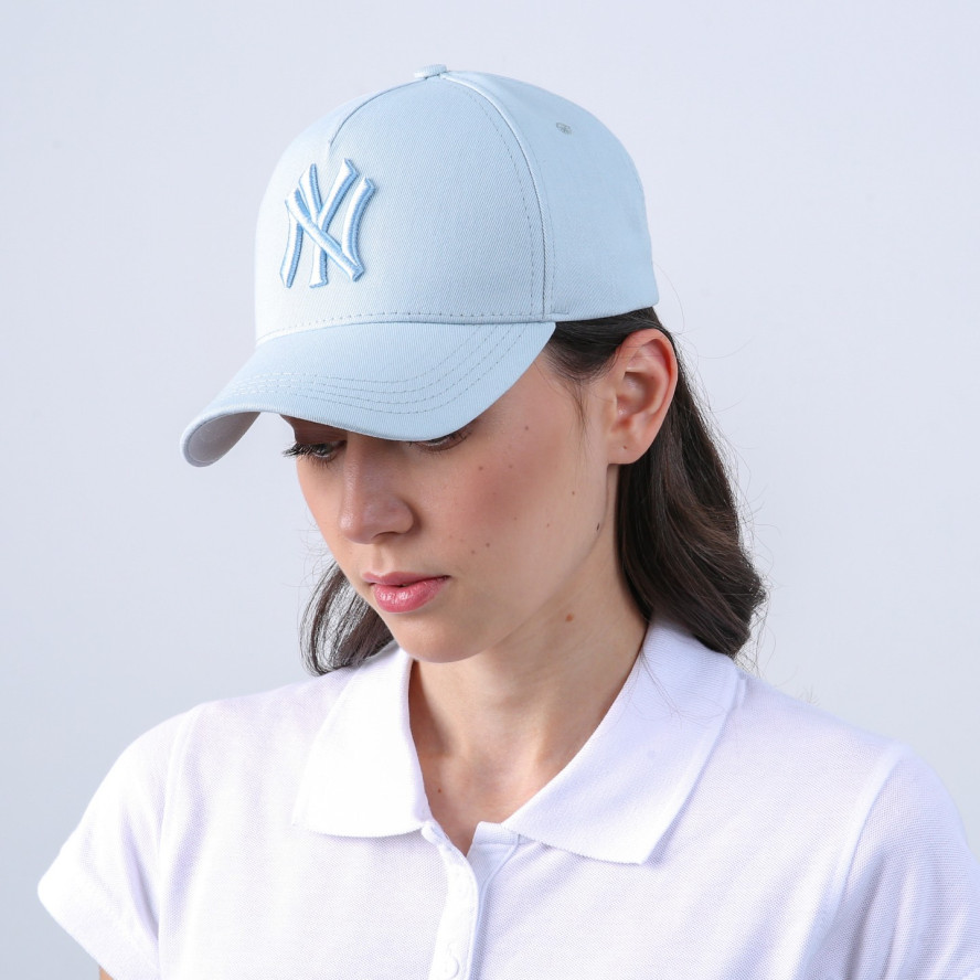 Бейсболка з регулятором жіноча бавовна блакитна ДЖОСЛІН 820-036, фото 5