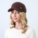 Бейсболка з регулятором жіноча вовна коричнева TERENCE 863-736, фото 4