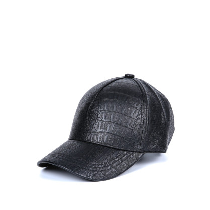 Бейсболка з регулятором жіноча екошкіра чорна АСАМІ 880-146 Бейсболка з регулятором жіноча екошкіра чорна АСАМІ 880-146