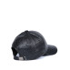 Бейсболка з регулятором жіноча екошкіра чорна АСАМІ 880-146, фото 2