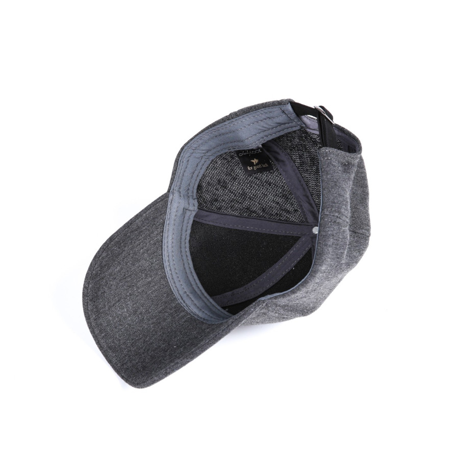Бейсболка з регулятором чоловіча трикотаж сіра МАРВІН 921-764, фото 3