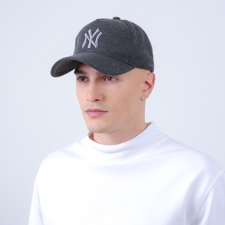 Бейсболка з регулятором чоловіча трикотаж сіра ЛІАМ 921-801, фото 4