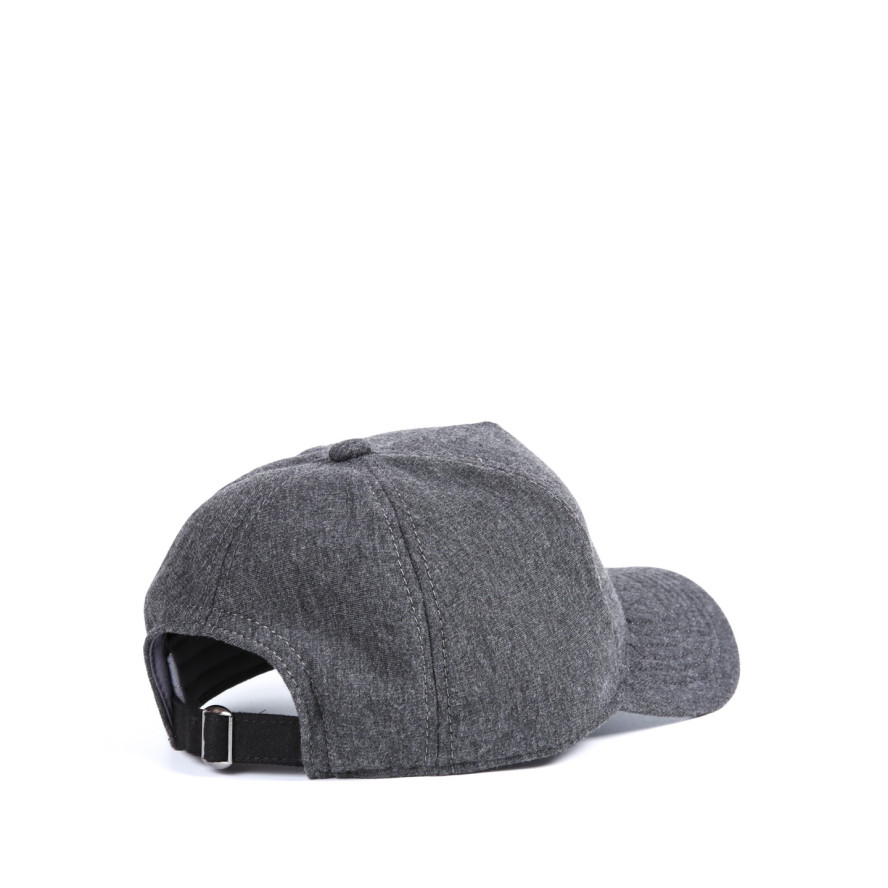 Бейсболка з регулятором чоловіча трикотаж сіра ЛІАМ 921-801, фото 2