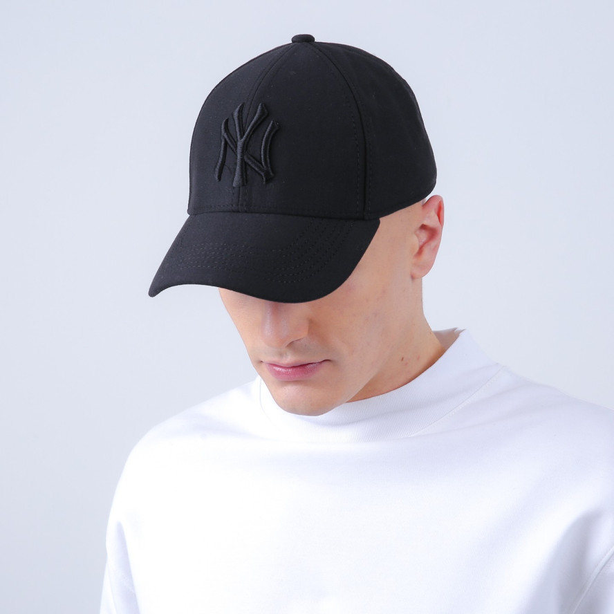 Бейсболка з регулятором чоловіча трикотаж чорна ШЕГ 923-607, фото 5