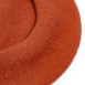 Берет жіночий вовна помаранчевий FLORA SUPER 267-956, фото 3