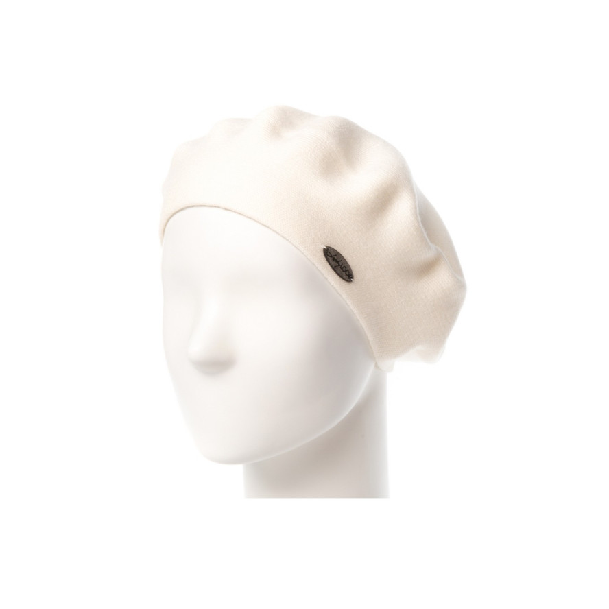 Берет жіночий модал молочний JANE 947-253, фото 1