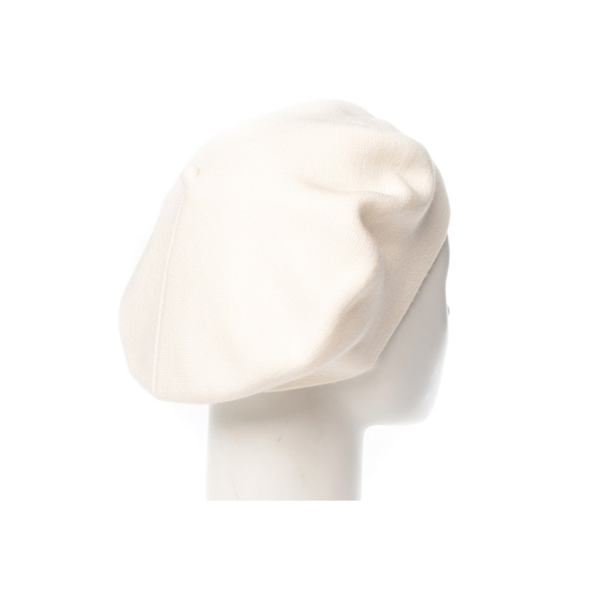 Берет жіночий модал молочний JANE 947-253, фото 2