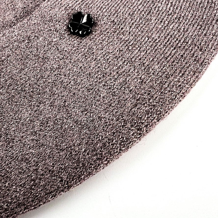 Берет женский вискоза коричневый АГНИС 283-121, фото 3