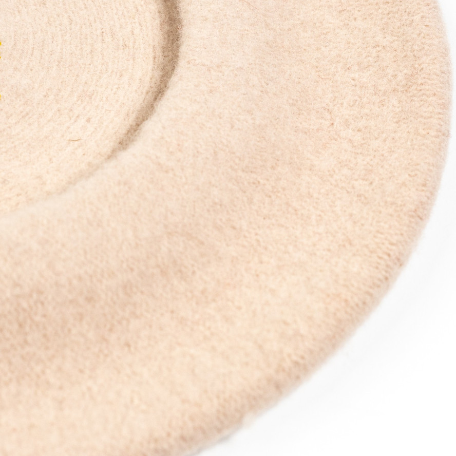 Берет жіночий вовна рожевий FLORA SUPER 570-429, фото 3