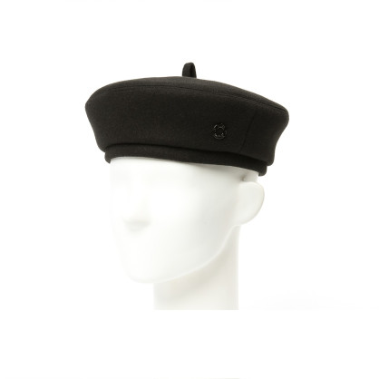 Берет жіночий вовна чорний АНІЛА 577-398 Берет жіночий вовна чорний АНІЛА 577-398