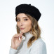 Берет женский шерсть черный ЗАРИНА 577-428, фото 3
