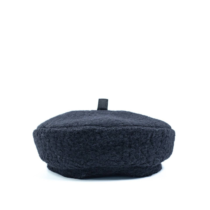 Берет женский шерсть черный ЗАРИНА 577-428, фото 1