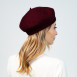 Берет жіночий ангора бордовий ЗОРЯНА 597-242, фото 5