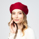 Берет жіночий віскоза червоний ЛЕЙЛА 614-772, фото 4