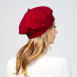 Берет жіночий віскоза червоний ЛЕЙЛА 614-772, фото 5