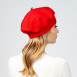 Берет женский вискоза красный ЛЕЙЛА 614-802, фото 5