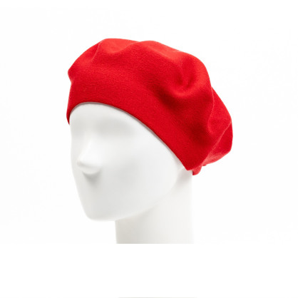 Берет жіночий віскоза червоний ЛЕЙЛА 614-802