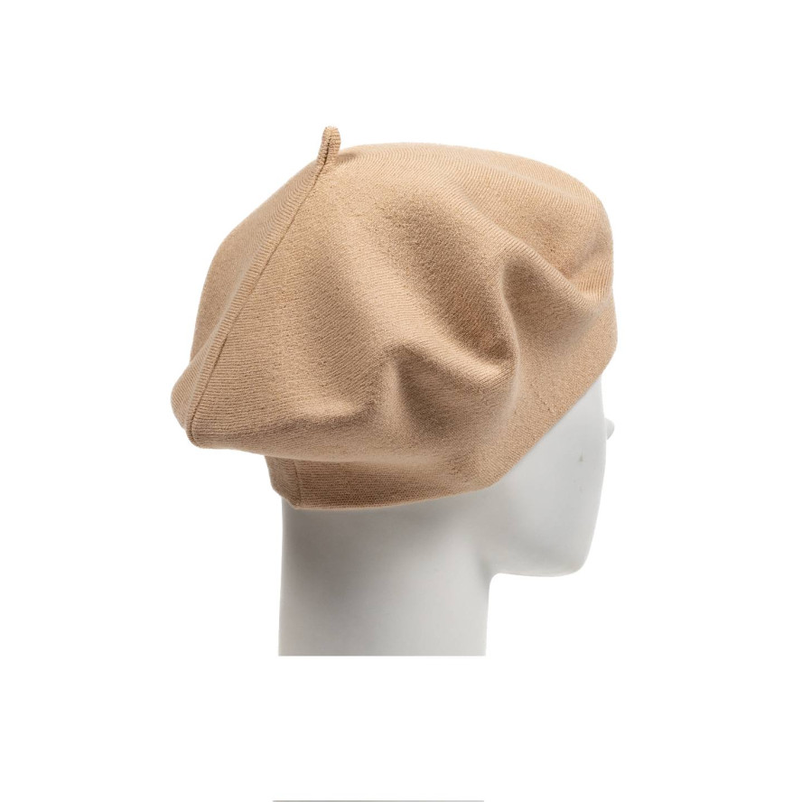 Берет жіночий віскоза бежевий ЛЕЙЛА 614-819, фото 2