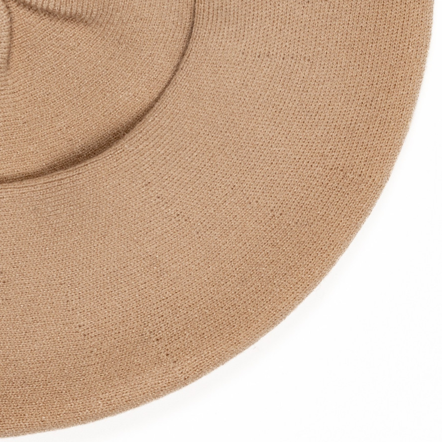 Берет жіночий віскоза бежевий ЛЕЙЛА 614-819, фото 3