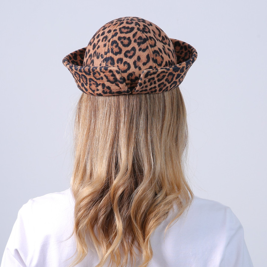 Морячка женская шерсть леопард ЛЮСИЯ 727-977, фото 7