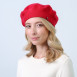 Берет жіночий модал червоний JANE 843-486, фото 4
