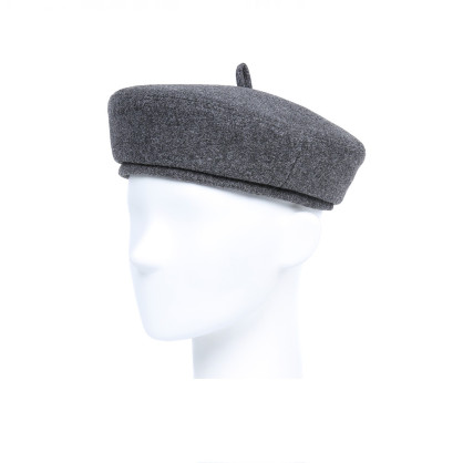 Берет жіночий вовна сірий АНІЛА 892-637 Берет жіночий вовна сірий АНІЛА 892-637
