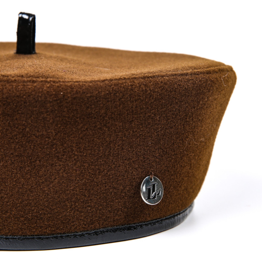 Берет женский кашемир коричневый ФРЕН 899-339, фото 2