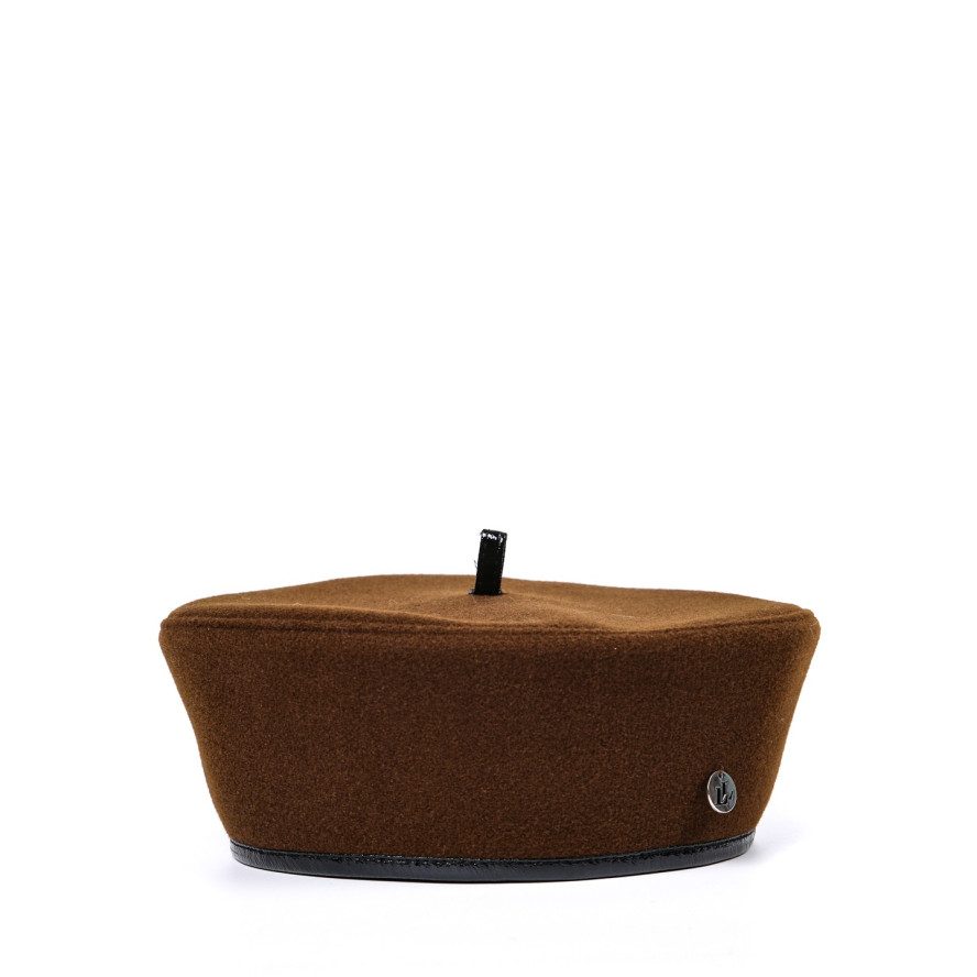 Берет женский кашемир коричневый ФРЕН 899-339, фото 1
