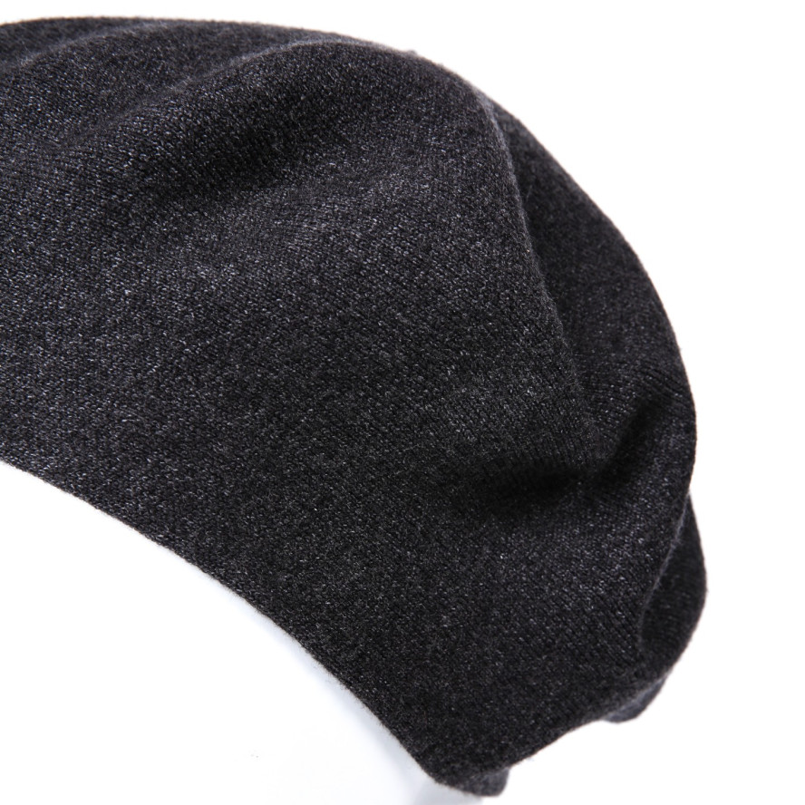 Берет жіночий віскоза сірий ЛЕЙЛА 908-079, фото 3