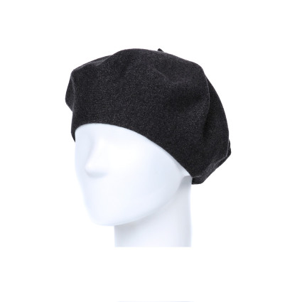 Берет жіночий віскоза сірий ЛЕЙЛА 908-079 Берет жіночий віскоза сірий ЛЕЙЛА 908-079