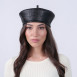 Берет женский искусственная кожа черний ЛИБЕР 917-439, фото 3