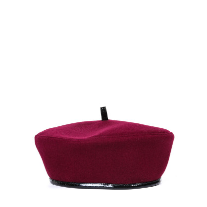 Берет жіночий кашемір бордовий ФРЕН 921-344 Берет жіночий кашемір бордовий ФРЕН 921-344