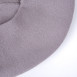 Берет жіночий віскоза сірий ЛЕЙЛА 926-066, фото 3
