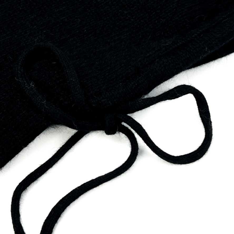 Капор жіночий віскоза з ангорою чорний SUSAN 954-688, фото 2