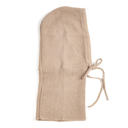 Капор жіночий вовна з акрилом бежевий POLLY 954-701 Капор жіночий вовна з акрилом бежевий POLLY 954-701